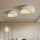 Axyaa Nordic Cream LED Ceiling Light for Bedroom Living Room Modern Minimalist Design