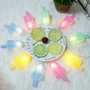 Axyaa Ice Cream String Lights: Cute Bedroom Party Holiday Glow Indoor Decor