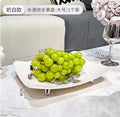 Axyaa Fruit Tray for Living Room Coffee Table, Dried Fruits, Candy, Snacks, Desserts