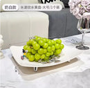 Axyaa Fruit Tray for Living Room Coffee Table, Dried Fruits, Candy, Snacks, Desserts