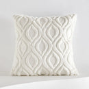 Axyaa Fluffy Embroidery Diamond Cushion Cover 45x45cm
