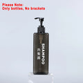 Axyaa Wall Mount Manual Press Shampoo & Shower Gel Dispenser Set