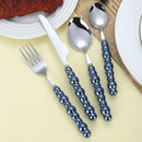 Axyaa Ceramic Pearl Handle Stainless Steel Cutlery Set