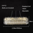 Axyaa Modern Crystal LED Chandeliers in Chrome/Gold for Elegant Decor