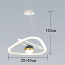 Axyaa Nordic Dining Room Pendant Ceiling Chandelier Light for Living Room