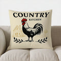 Cozy Country Decor Pillow Cover by Axyaa: Perfect for Sofa, Bedroom & Car