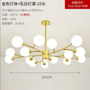 Axyaa Nordic LED Pendant Chandelier for Modern Luxury Home Decor