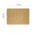 Axyaa Leather Dining Table Mat: Waterproof, Heat Resistant Insulation for Home Dining