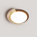 Axyaa LED Ceiling Light: Modern Japanese Wabi Sabi Home Decor for Warm, Personalized Spaces
