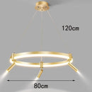 Axyaa Modern LED Chandeliers for Living & Dining Room Lighting