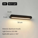 Axyaa Outdoor Modern Minimalist Wall Light for Garden Pathway & Staircase