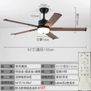 Axyaa Leaf Ceiling Fan Light | Waterproof Sunscreen Outdoor Lamp