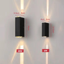 Axyaa Outdoor Up Down LED Wall Light Waterproof Spotlight Narrow Beam for Garden & Hotel