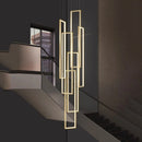 Axyaa Modern LED Pendant Chandeliers for Staircase Living Room Lighting