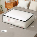 Axyaa Foldable Quilt Storage Bag - Dustproof Organizer for Wardrobe, Large Capacity