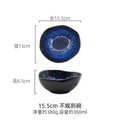 Axyaa Ceramic Irregular Dish Plate Set - Japanese Style Dinnerware