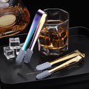 Axyaa Silicone Head Stainless Steel Food Tongs