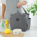 Axyaa Insulated Lunch Bag with Large Capacity and Double Side Pocket