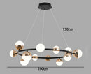 Axyaa Modern Chandelier Pendant Lamp for Dining Room Ceiling Lighting