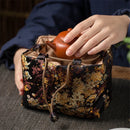 Axya Purple Clay Portable Tea Set Storage Bag