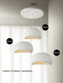 Axyaa Nordic Wabi Sabi LED Pendant Chandelier for Dining Room & Restaurant