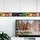 Axyaa Iconic Faces Peel&Stick Wall Border in DIY Self-Adhesive Design