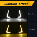 Axyaa LED Fog Lamps DRL for Toyota Corolla Axio 2018-2021 Headlights Halogen Covers