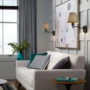 Axya Swing Arm LED Wall Lamp for Bedroom Living Room Study Aisle Lighting