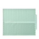 Axyaa Silicone Dish Drying Mat for Non-Slip Kitchen Tableware Draining, Folding Design