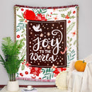 Axyaa Festive Knitted Throw Blanket for Home Decor and Outdoor Gatherings