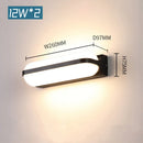 Axyaa Outdoor Waterproof LED Wall Lamp for Garden Courtyard and Porch