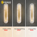 Axyaa Copper Gold LED Wall Sconce Minimalist Luxury Bedside Light
