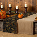 Axyaa Branches Leaves Table Runner for Home Dining and Wedding Party Decor