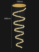 Axyaa Modern LED Pendant Chandelier for Living & Dining Room Lighting