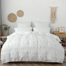 Axyaa Furball Double Bed Duvet Set - 220x240 King Size Bedding & Pillow Case