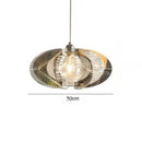 Axyaa Silver Mesh Pendant Light for Creative Spaces