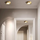 Axyaa Modern Nordic LED Ceiling Lights for Living Room, Corridor, Balconies - Luxury Circular Spotlights