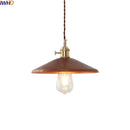 Axyaa Retro Iron LED Pendant Lights for Home Decor - Knob Switch Lamparas