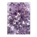 Violet Dream Lake Bridge Bloom Canvas Wall Art by Axyaa