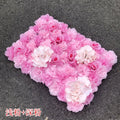 Axyaa Silk Floral Wedding Decor Petal Flower Wall Party Backdrop Display