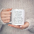 Axyaa Senior Citizens Ceramic Coffee Tea Mug 11 oz White Best Gift for Elderly