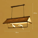 Axyaa Contemporary Pendant Light Chandelier LED Ceiling Lamp for Modern Dining Room