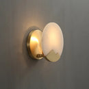 Axyaa Chinese Marble Wall Lamp: Copper Bedroom Study Living Room Background Light
