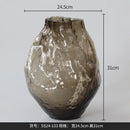 Axyaa Glass Vase: Modern Home Decor & Hotel Centerpiece