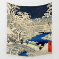 Axyaa Studio Ghibli Anime Landscape Wall Tapestry Cover Beach Towel Blanket