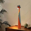 Axyaa Slim USB Rechargeable LED Desk Lamp - Tricolored, Portable, Dimmable