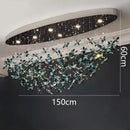 Axyaa Luxury Crystal Chandelier Dining Room Ceiling Light Indoor Lighting