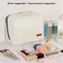Axyaa Large Capacity Hanging Cosmetic Bag & Vertical Pencil Case Storage