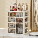 Axyaa Cosmetic Box: Multi-compartment Organizer for Skincare and Makeup Items