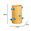 Geometric Resin Vase for Artificial Flowers by Axyaa: Modern Table Decoration